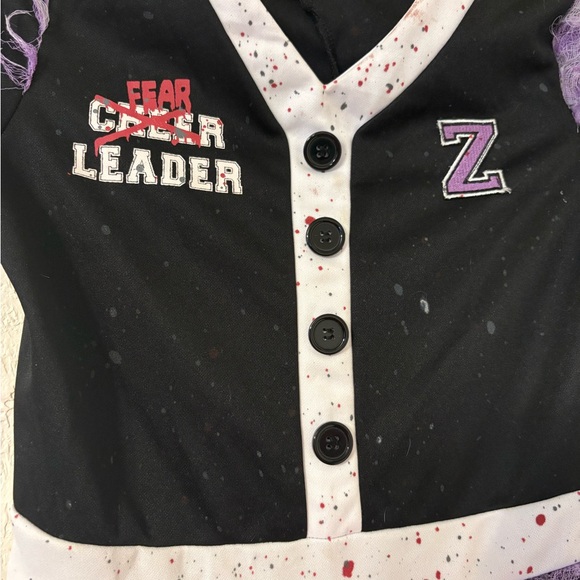 Spirit Fear Cheerleader Costume Size M - Picture 3 of 6